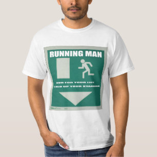 Laufender Mann-T - Shirt
