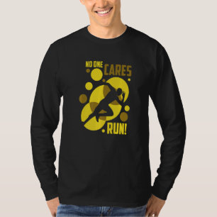Laufender Marathonläufer Liebe Trail Training Lau T-Shirt