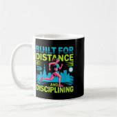 Laufender Marathonläufer-Mutter Athletin Leichtath Kaffeetasse (Links)