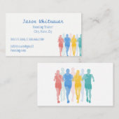 Laufender oder Personal Trainer, Fitness Instructo Visitenkarte