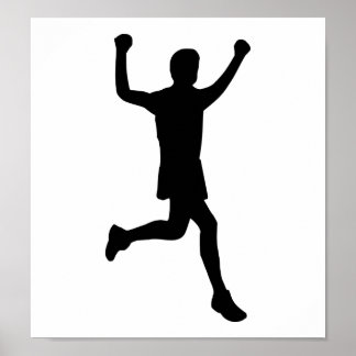 Laufender Runner Poster