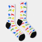 Laufender Silken Windhound Socken (Rechts)