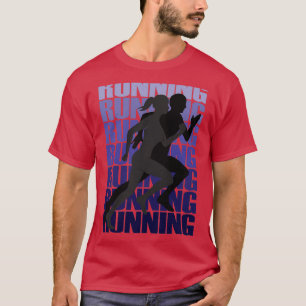 Laufender Sport T-Shirt
