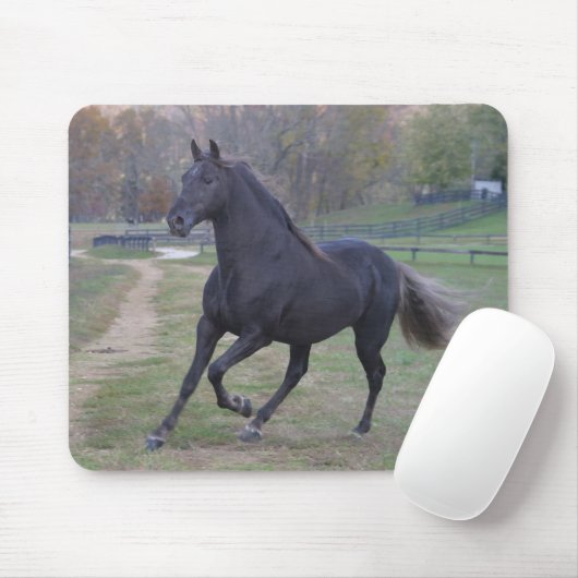 Laufender Stallion Mousepad (Mit Mouse)
