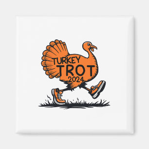 Laufender Truthahn-Trott Thanksgiving Für Jungen M Magnet