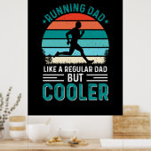 Laufender Vater Poster (Küche)