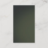 Laufender Visitenkarte (Rückseite)