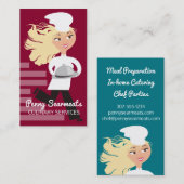 Laufender Visitenkarte (Vorne/Hinten)