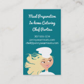 Laufender Visitenkarte (Rückseite)