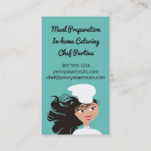 Laufender Visitenkarte (Rückseite)