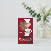 Laufender Visitenkarte (Stehend Vorderseite)