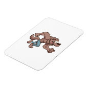 Laufender Werwolf Magnet (Linke Seite)