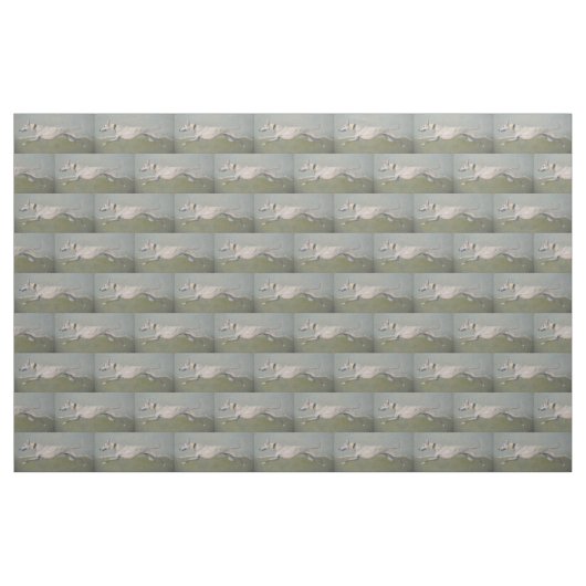 Laufender Windhund-Hund ArtFabric Stoff (Fat Quarter (45,7 x 55,9 cm))
