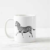 Laufender Zebra Kaffeetasse (Links)