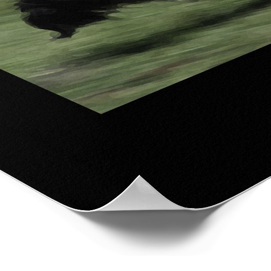 LAUFENDES Demotivationspopster Poster (Ecke)