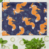Laufendes Fox Tee Handtuch (Gefaltet)