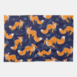 Laufendes Fox Tee Handtuch