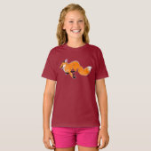 Laufendes Fuchs T-Shirt (Vorne ganz)