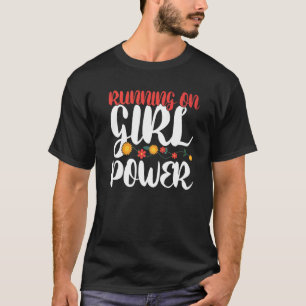 Laufendes Mädchen Feminismus Feministische Rechte T-Shirt