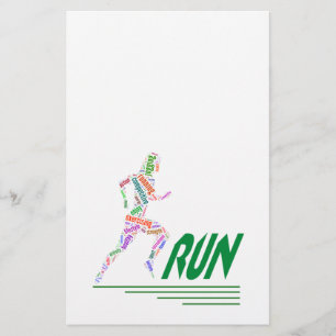 laufendes Mädchen Flyer