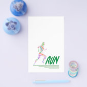 laufendes Mädchen Flyer (Einzeln)