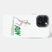 Laufendes Mädchen iPhone Hülle (Rückseite (Horizontal))