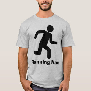 Laufendes Mann-T-Shirt T-Shirt