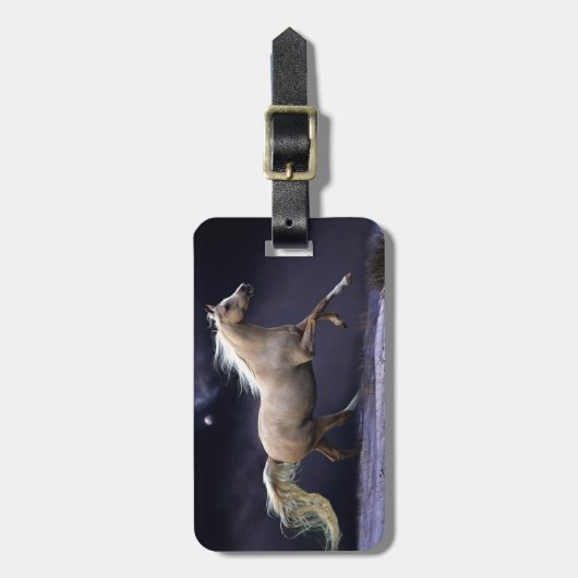 Laufendes Pferd Gepäckanhänger (Vorderseite vertikal)