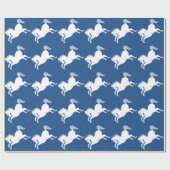 Laufendes Pferd Geschenkpapier (Flach)