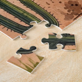 Laufendes Pferd in der Wüste Puzzle (Seite)