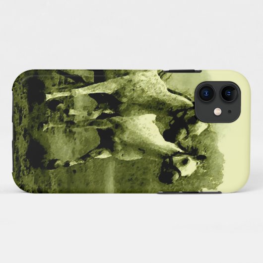Laufendes Pferd iPhone 5 Hüllen (Rückseite (Horizontal))