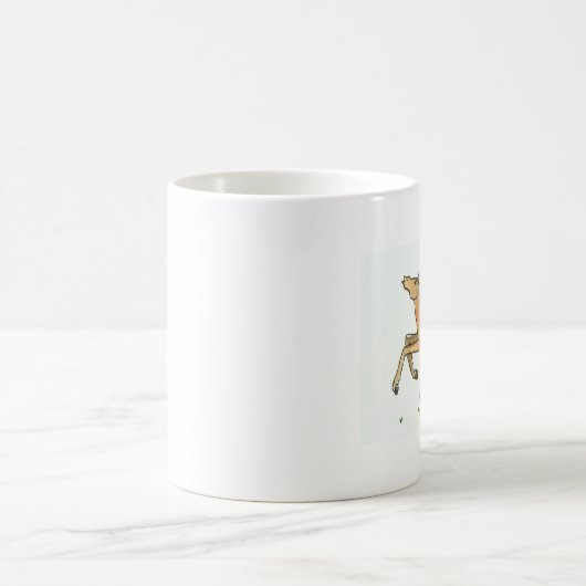 laufendes Pferd Kaffeetasse (Mittel)