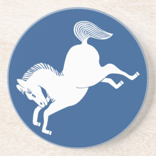 Laufendes Pferd Sandstein Untersetzer