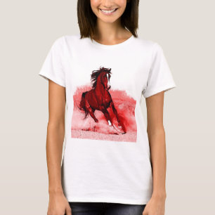 Laufendes Pferd T-Shirt