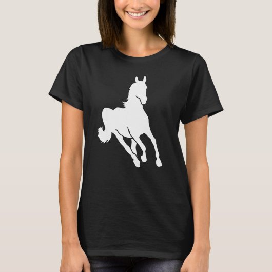 Laufendes Pferd T-Shirt (Vorderseite)
