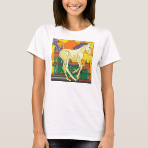 Laufendes Pferd T-Shirt