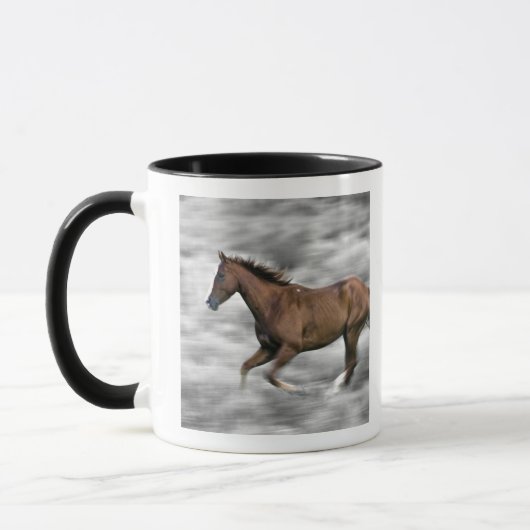 Laufendes Pferd Tasse (Links)