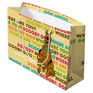 Laufendes Scooby-Doo "wo sind Sie? " Große Geschenktüte