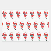 Laufendes Tourengeschenk Geschenkpapier Set (Vorderseite 3)