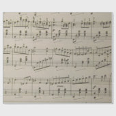 Laufendes Walzer-Packpapier Geschenkpapier (Flach)