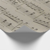 Laufendes Walzer-Packpapier Geschenkpapier (Ecke)