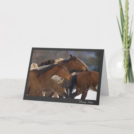 Laufendes wildes karte (Vorderseite)