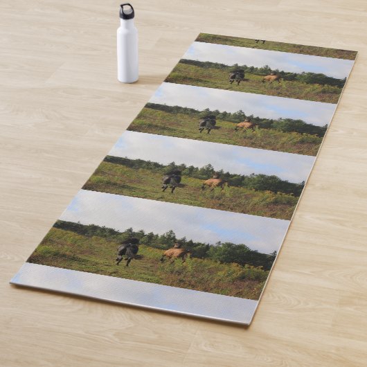 Laufendes wildes yogamatte (Beispiel)