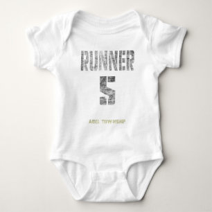 Läufer 5 von Abel-Gemeinde Baby Strampler