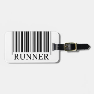Läufer-Barcode Gepäckanhänger