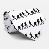 Läufer-Evolutionsikone Krawatte (Gerollt)