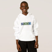 Läufer hergestellt von den Elementen Hoodie (Vorne ganz)