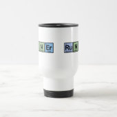 Läufer hergestellt von den Elementen Reisebecher (Mittel)