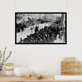 Läufer im Brooklyn-Marathon 1909 Poster (Küche)