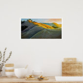 Läufer im Poly Canyon Poster (Küche)